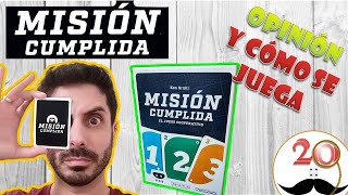 🤯 MISIÓN CUMPLIDA ✔️🃏❌ - Cómo se juega (reseña y opinión)