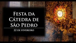 Festa da Cátedra de São Pedro - 22 de fevereiro - 22/02 - BÍBLIA NARRADA TODO DIA #SHORTS