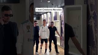 I just met Cristiano Ronaldo ❌ Noraldo✅ 🤯