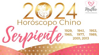 🐲 Serpiente Horoscopo Chino 2024 Año del Dragón de Madera🐲 Horóscopo Chino Serpiente Guia Angelical