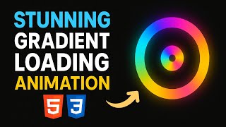 Stunning Gradient Loading Animation with HTML & CSS!