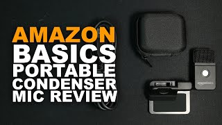 AmazonBasics Portable USB Condenser Microphone Review / Test