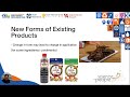 food product development dost webinars