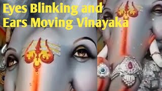 Eyes Blinking and Ears moving mechanism Vinayaka ||Last year memories || Memories at Hyderabad.