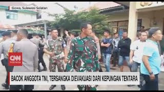 Bacok Anggota TNI, Tersangka Dievakuasi Dari Kepungan Tentara