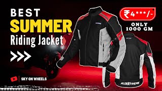 Ultimate Summer Riding Jacket | AllExtreme Riding Jacket: Stay Safe \u0026 Stylish | Bike Jacket Review