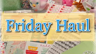 2/21/25 Friday HAUL ~ Hobby Lobby 75% and Target 90% off, Scrapbook.com, happy mail, & more!