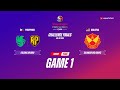 Falcons AP Bren vs Selangor Red Giants GAME 1 SPS Season 5 Challenge Finals | SRG VS FCAP ESPORTSTV