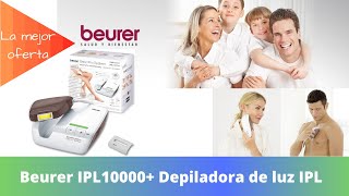 Depiladora de luz IPL pulsada Beurer IPL10000+ con base, la depilación definitiva para nuestro vello