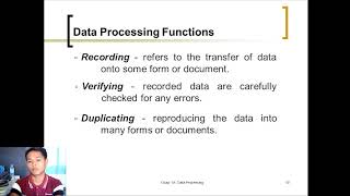 Lesson 1 - Introduction to Computer (Data Processing)