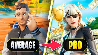 How To Go From Average To PRO REALLY FAST in Fortnite Battle Royale!