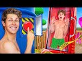 100 Things You Should NEVER Do at a Waterpark! Ft/ Ben Azelart