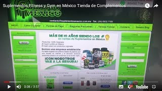 Suplementos Fitness y Gym en México Tienda de Complementos