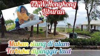 makan siang sambil menikmati keindahan dipinggir laut @uswatunahmadawin-bw8zq