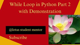 While Loop in Python part 2(Infinite loop, Break, Continue,User input Validation, Factorial Calcula)