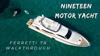 NINETEEN | 🛥 Greece Luxury MOTOR YACHT Charter