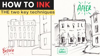 How to Draw with Ink and Pens - The ONLY two things you need to know
