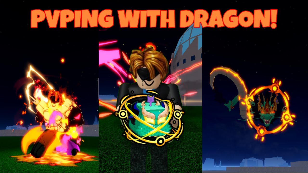 Pvping With Dragon Fruit In Blox Fruits Youtube
