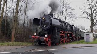 Else 52 8038   am  Heilgabend auf der Rinteln  Stadhagener  Eisenbahn  24.12.2017 (HD)