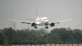 akasa air landing in Cochin international airport ആകാശ എയർ കൊച്ചിയിൽ ഇറങ്ങുന്ന ദൃശ്യം