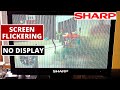 How To Fix SHARP TV Screen Flickering and ON and OFF || TV Display Troubleshooting - Easy Fixes