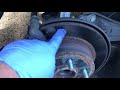 2014 Kia Optima rear brake pads and rotors part 2 of the Amazon Hart Brakes system review