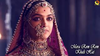 Padmaavati   Mera Rom Rom Khali Hai Video Song   Rannveer Singh , Deepika Paadukone , Shaahid Kapoor