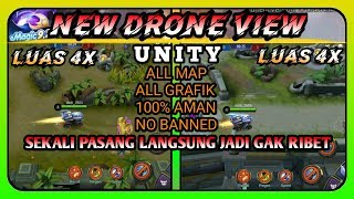 (NEW UPDATE) HOW TO EXTEND THE LATEST MAP DISPLAY - DRONE VIEW 3X \u0026 4X MOBILE LEGENDS UNITY 2.0