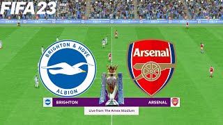 FIFA 23 | Brighton vs Arsenal - Match Premier League - PS5 Gameplay