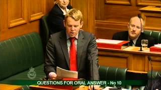 07.11.13 - Question 10: Dr Cam Calder to the Minister of Education