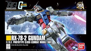 HGUC 191 RX-78-2 Gundam | ProtoMet's Gunpla