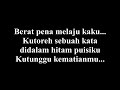 Mistis Pena Darah Lirik