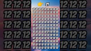 Find 21!..#letsfind #solveitquickly #solve #puzzle #trending #funny