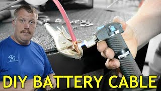 How To Make Your Own Battery Cables For Vehicles, Small Equipment And All The Stuff You Need