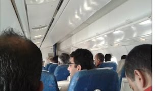 PIA pk-661 crash footage | cabin view | video from phone