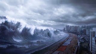 博士檢測海底地震靠近，可惜根本沒人在意，直到驚天海嘯瞬間淹沒城市！經典災難片