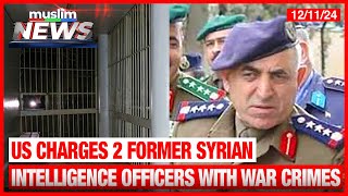 US Charges 2 Former Syrian Intelligence Officers With War Crimes