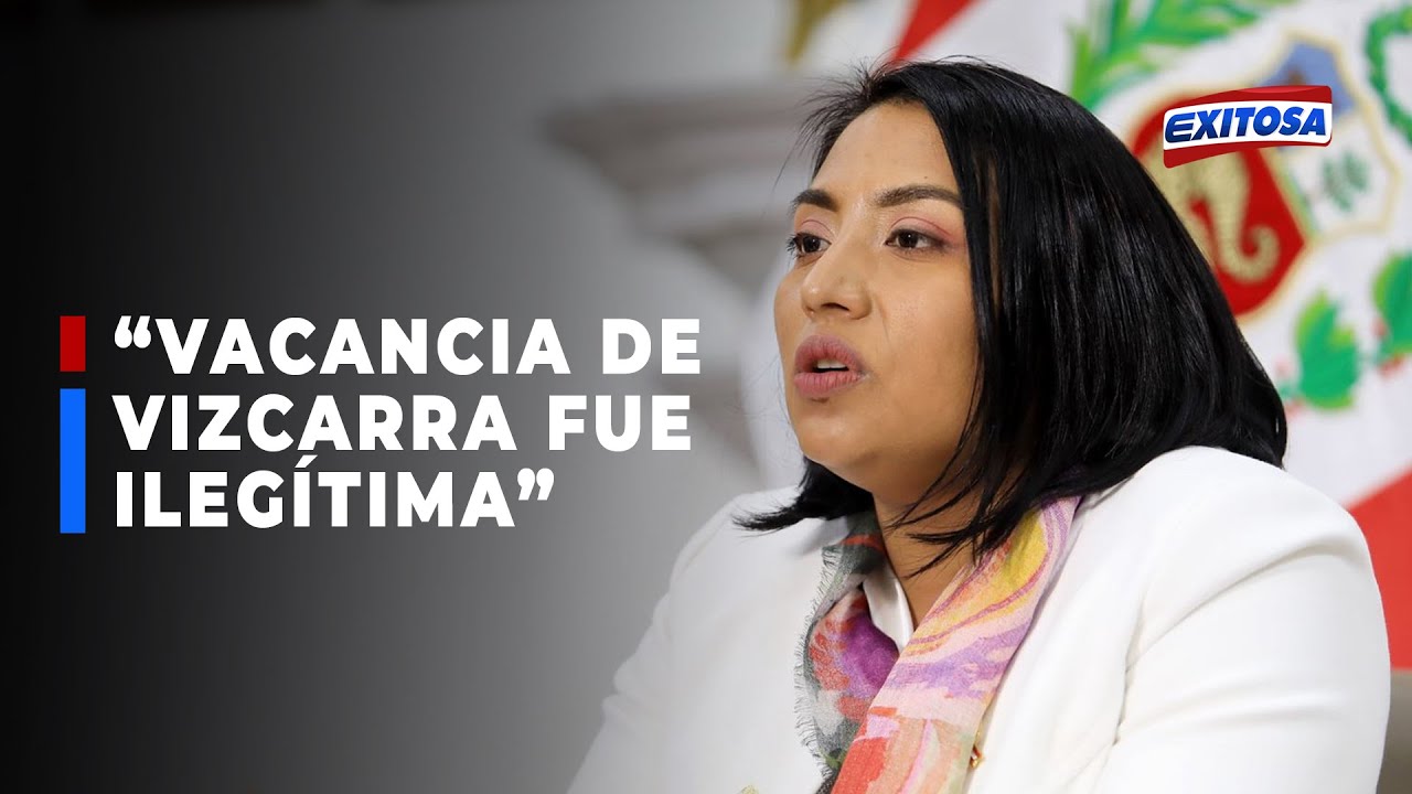 🔴🔵Exministra Ana Neyra Insiste En Que Vacancia De Martín Vizcarra Fue ...