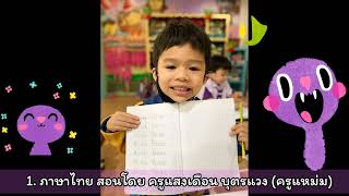 ประมวลกิจกรรมการเรียนการสอน ปี 2564 ชั้นอนุบาล 1/2 รร.อนุบาลรัตนบัณฑิต