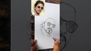 Pathaan Shah Rukh khan Drawing #pathaan