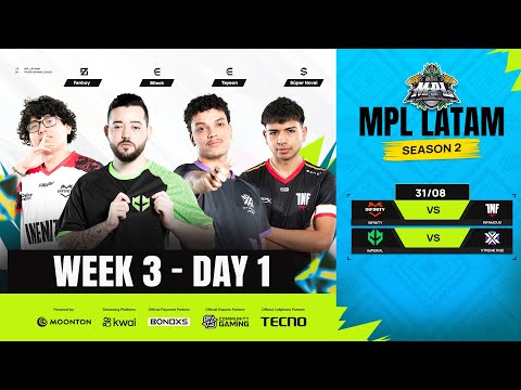 Temporada regular de MPL LATAM S2 EN VIVO | Semana 3 Día 5 | Mobile Legends: Bang Bang #MPLLA