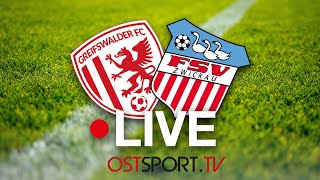 LIVE! Greifswalder FC vs. FSV Zwickau | Regionalliga Nordost | SP32