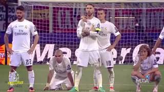 Видео пенальти с финала ЛЧ Атлетико Мадрид - Реал Мадрид (реакция игроков Реала)