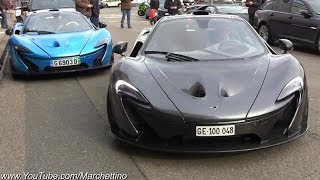 TWO McLaren P1s - Start Ups and Combo