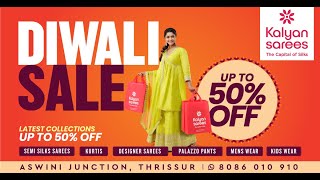 KALYAN SAREES DIWALI SALE!! Up-to 50% OFF