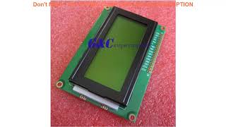 Slide 1pcs LCD1604 16x4 Character LCD Display Module LCM Yellow Blacklight 5V