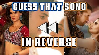 Guess that Song In Reverse Challenge🔥| Bollywood #Romantic #Trending #Viral #2021 #Challenge #Hindi