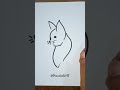 cat simple art