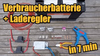 ZWEITBATTERIE in jedes Auto/Wohnmobil einbauen \u0026 anschließen