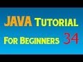 Java Tutorial for Beginners - 34 - The Heap and the Garbage Collector